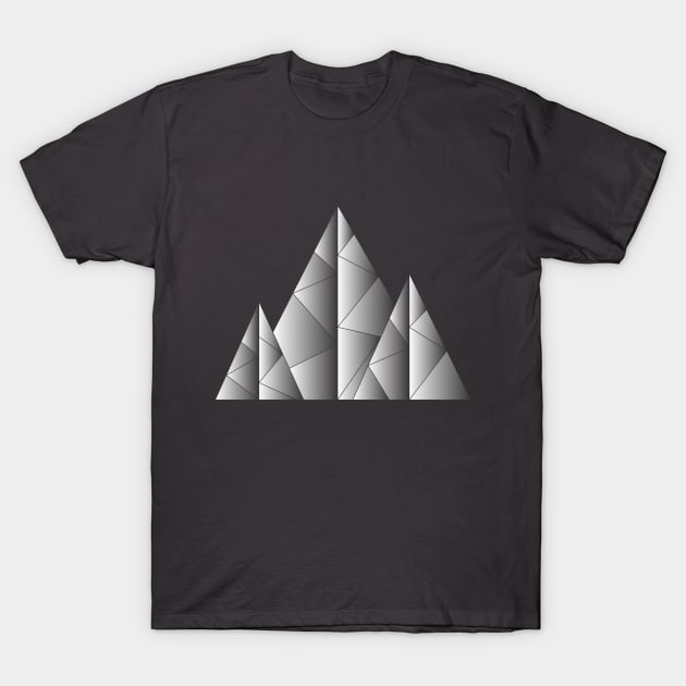 Grey mountains T-Shirt by JJtravel